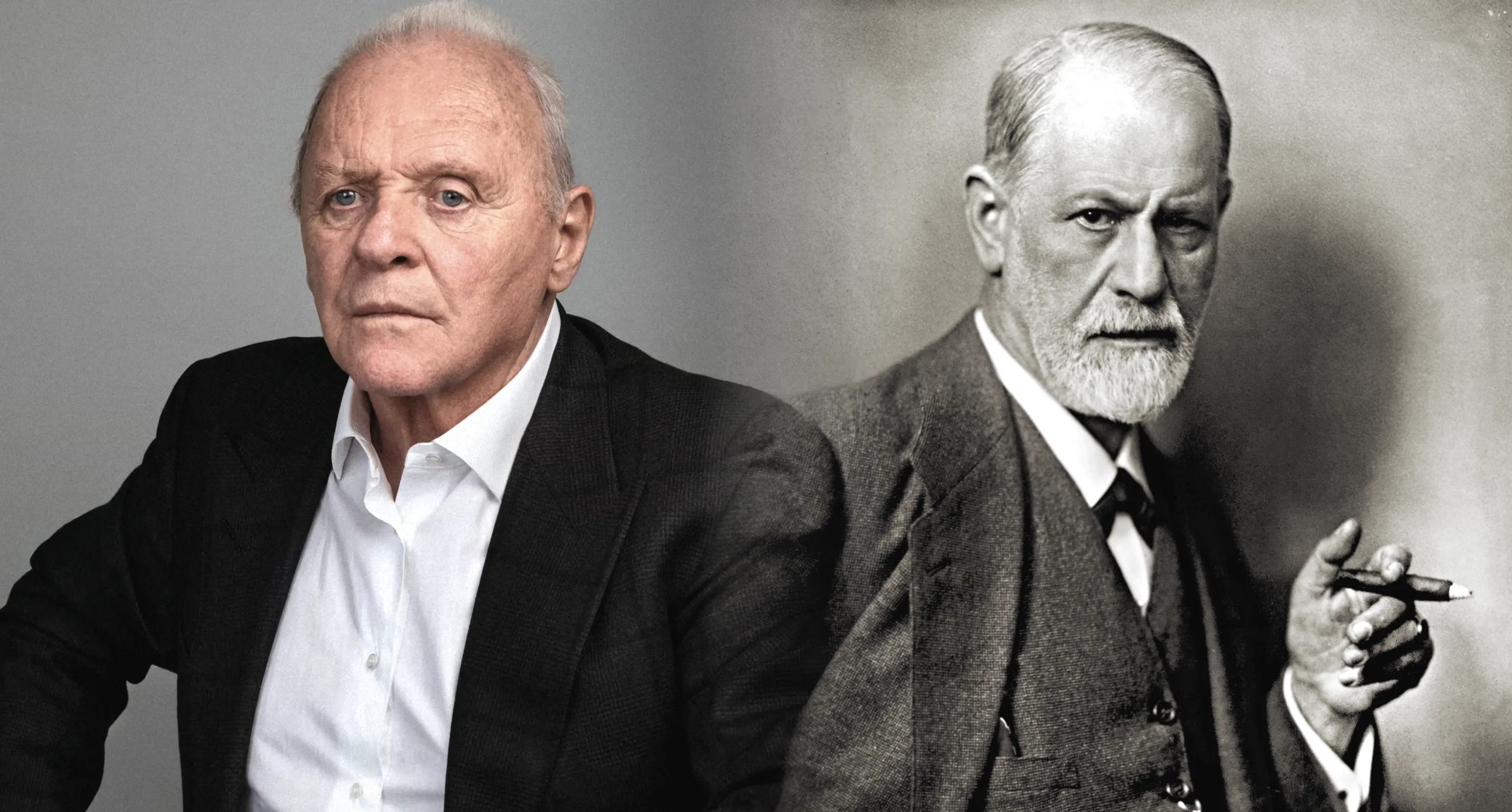 Anthony Hopkins and Sigmund Freud